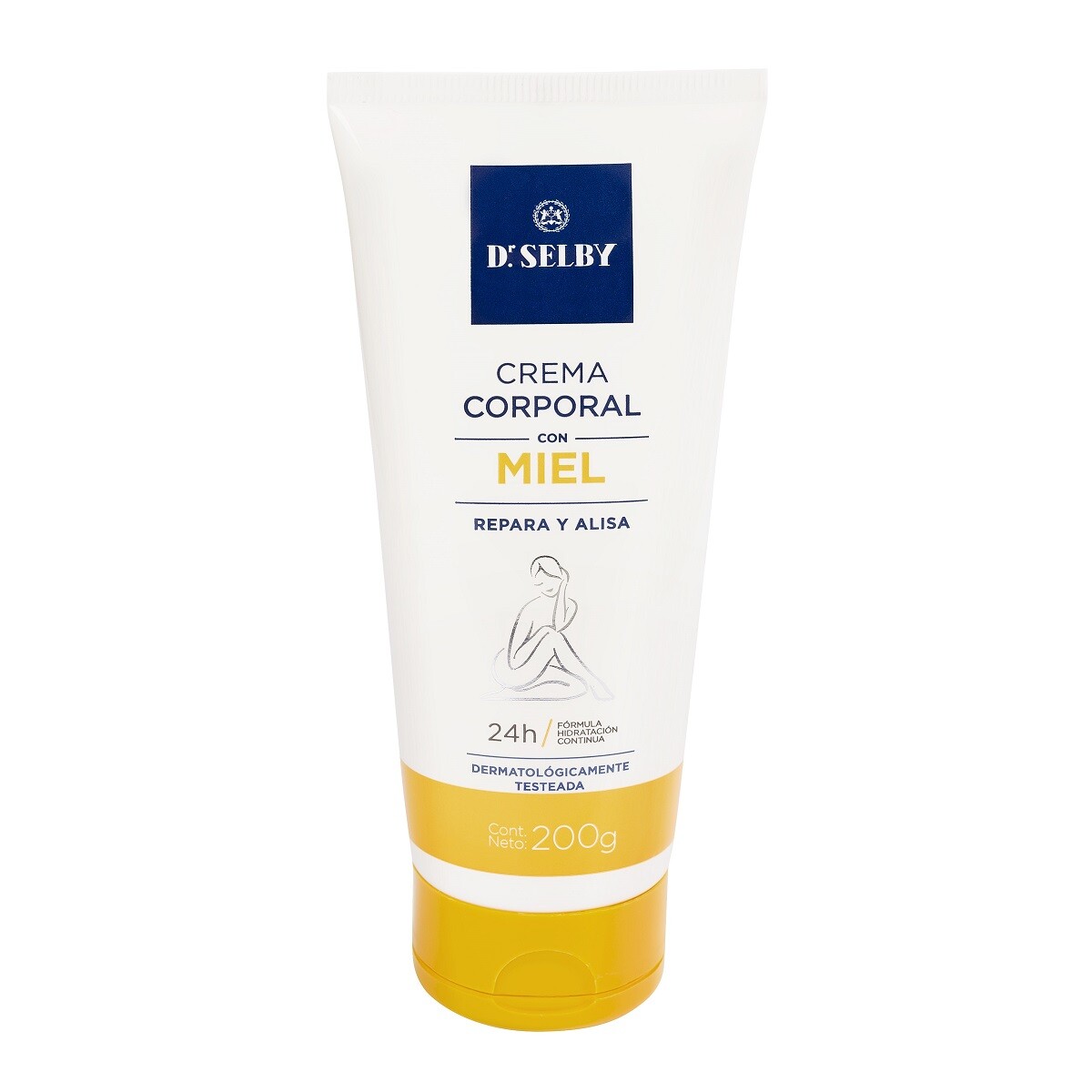 Crema Corporal Dr Selby Miel 200 Grs. 