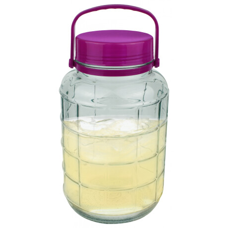 FRASCO VIDRIO 5LT LABRADO CUADROS C/ASA Y TAPA PLASTICO 29X17CM 24791 FRASCO VIDRIO 5LT LABRADO CUADROS C/ASA Y TAPA PLASTICO 29X17CM 24791