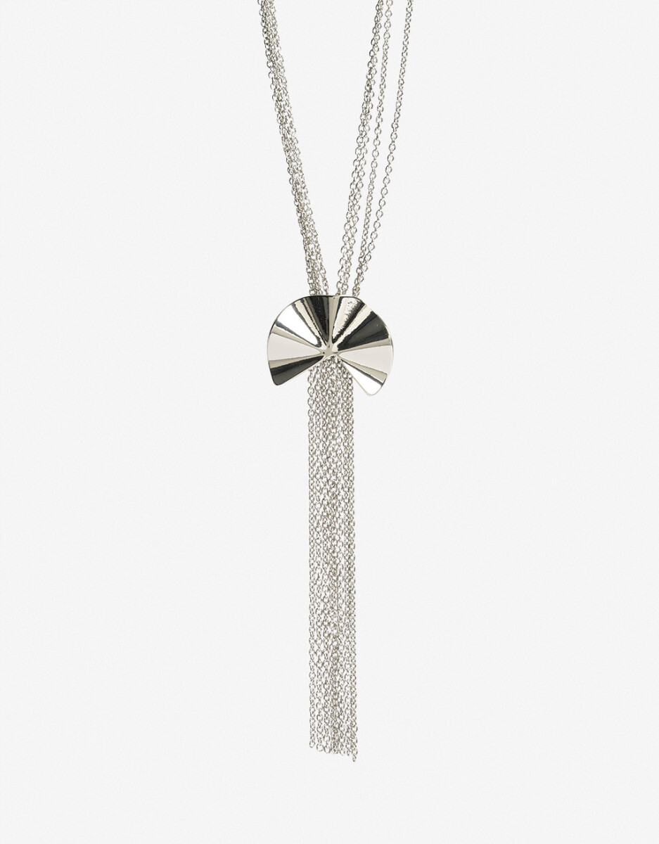 Collar Largo De Metal 