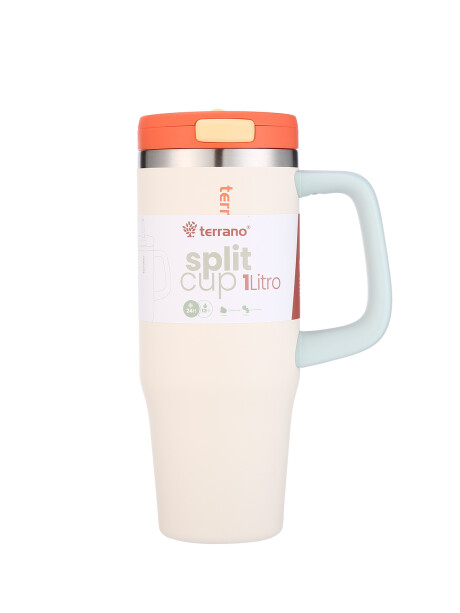 VASO SPLIT CUP 1.0 LT Beige