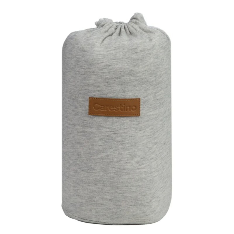 Fular Carestino Porta Bebé Gris Claro