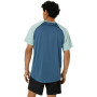 Actibreeze Panel Knit Short Sleeve Top - Hombre Light Celadon