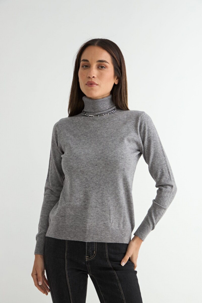 POLERA ARISTATA - GRIS 