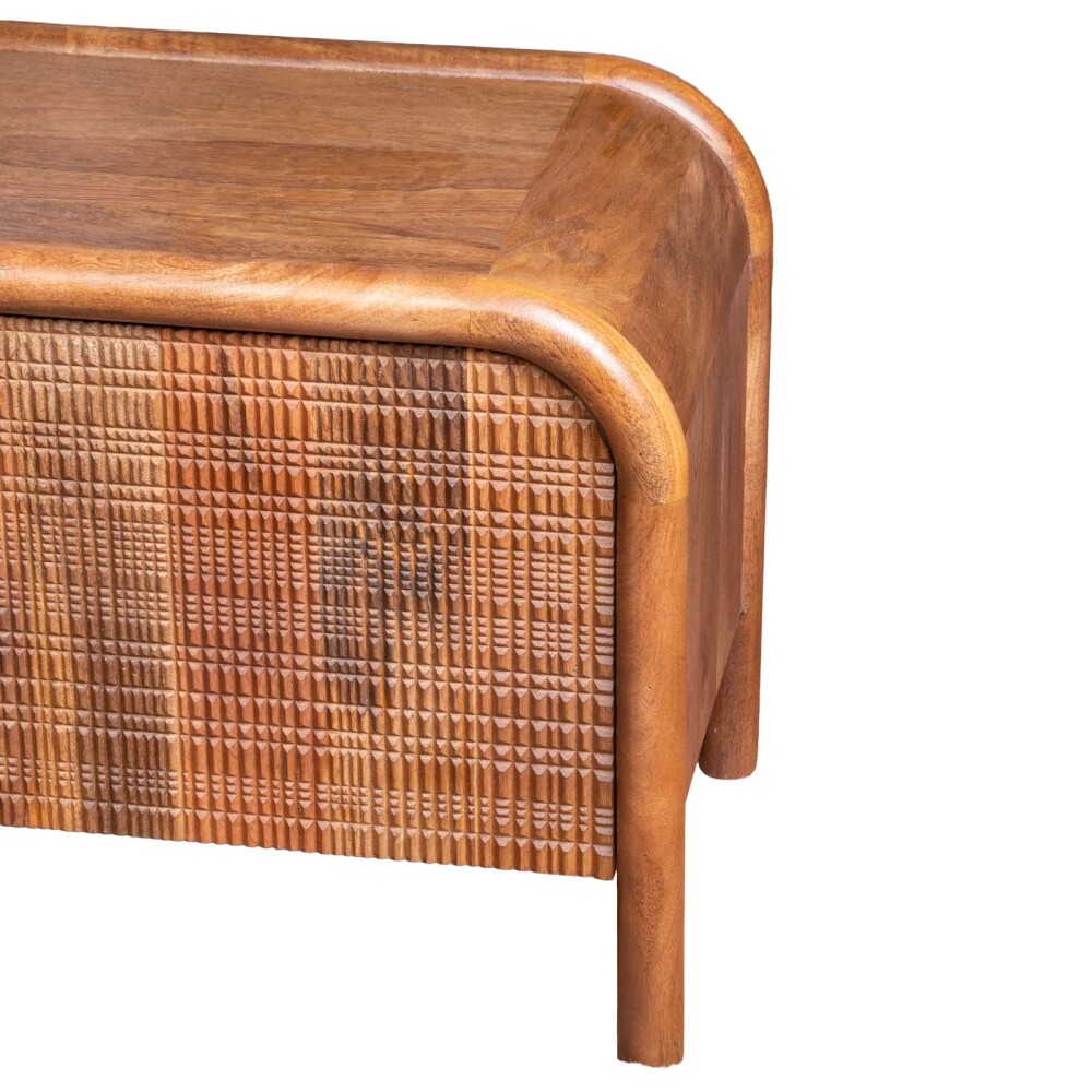 RACK PARA TV MADERA-DE-MANGO MARRON BENTO WALNUT