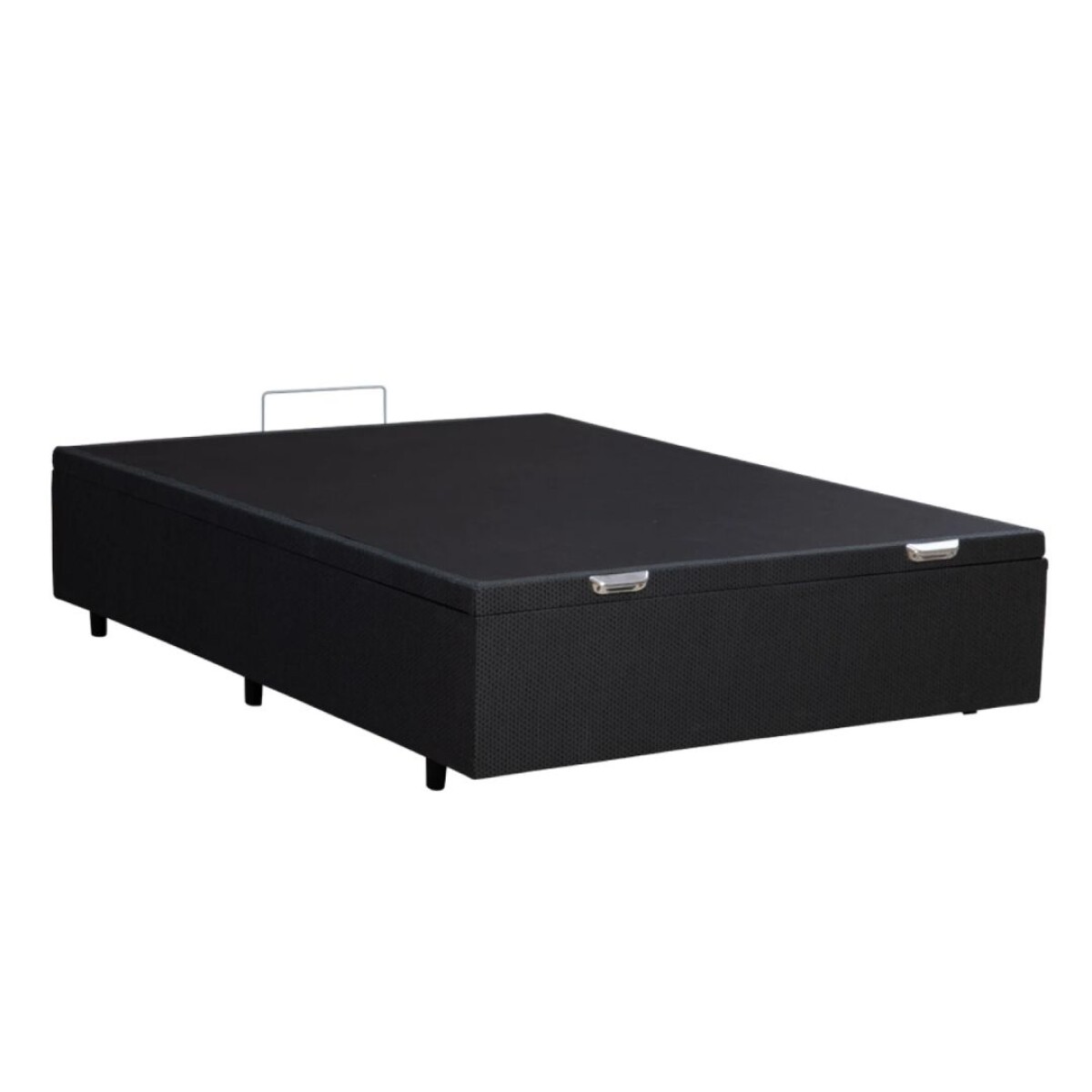 Base Baúl para Sommier 2 Plazas Gris 