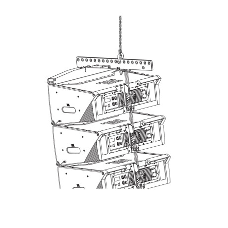 Soporte Line Array Jbl Srx910laaf Array Frame Soporte Line Array Jbl Srx910laaf Array Frame
