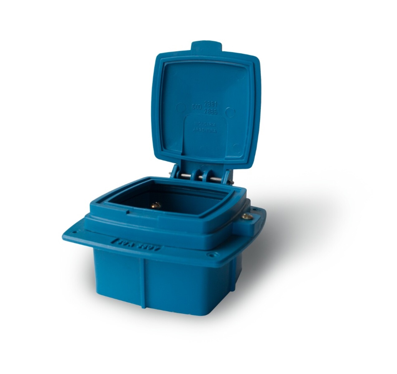 CAJA PLASTICA P/ TOMA INDUSTRIAL CON PROTECCIÓN UV - 32A. 