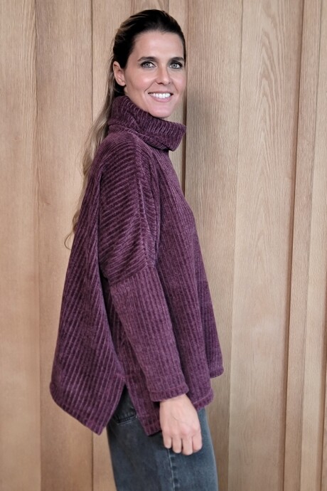 Polera Lina Bordeaux