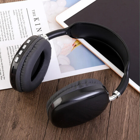 Auriculares negros inalámbricos Negro