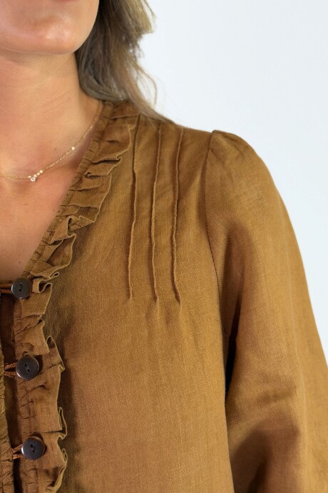 VESTIDO GERIBA Marron