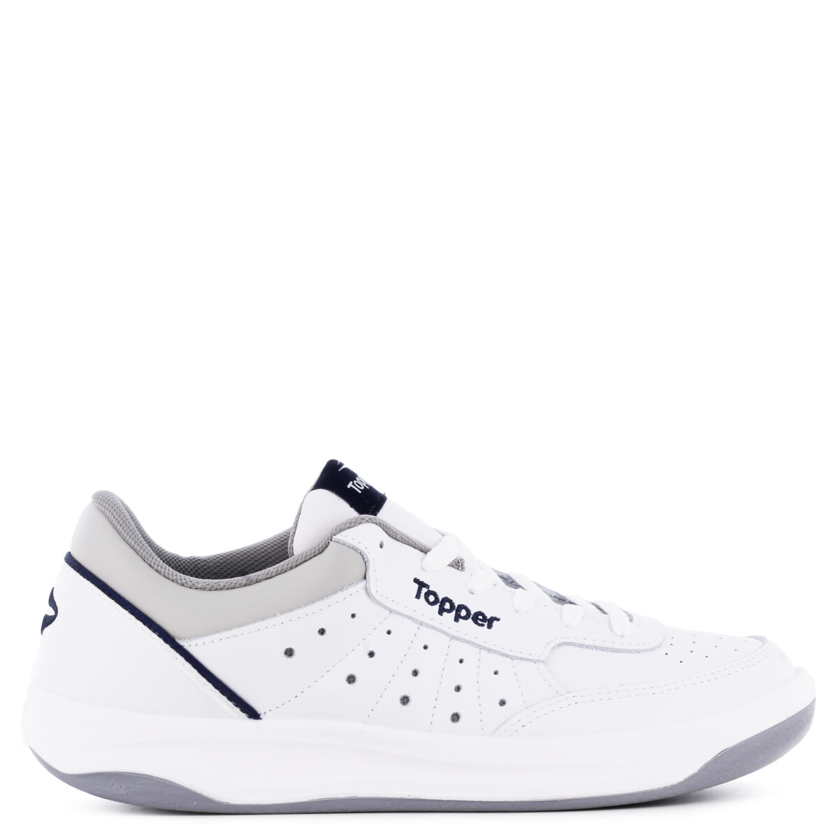 Championes de Hombre Topper X - Forcer - Blanco - Gris - Azul 