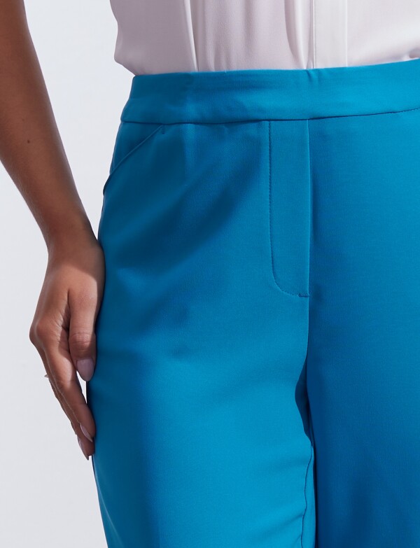 Pantalon Pull On TURQUESA