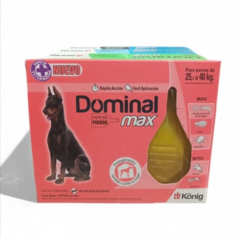 Pipeta Antipulgas Dominal 25 a 40kg Pipeta Antipulgas Dominal 25 a 40kg