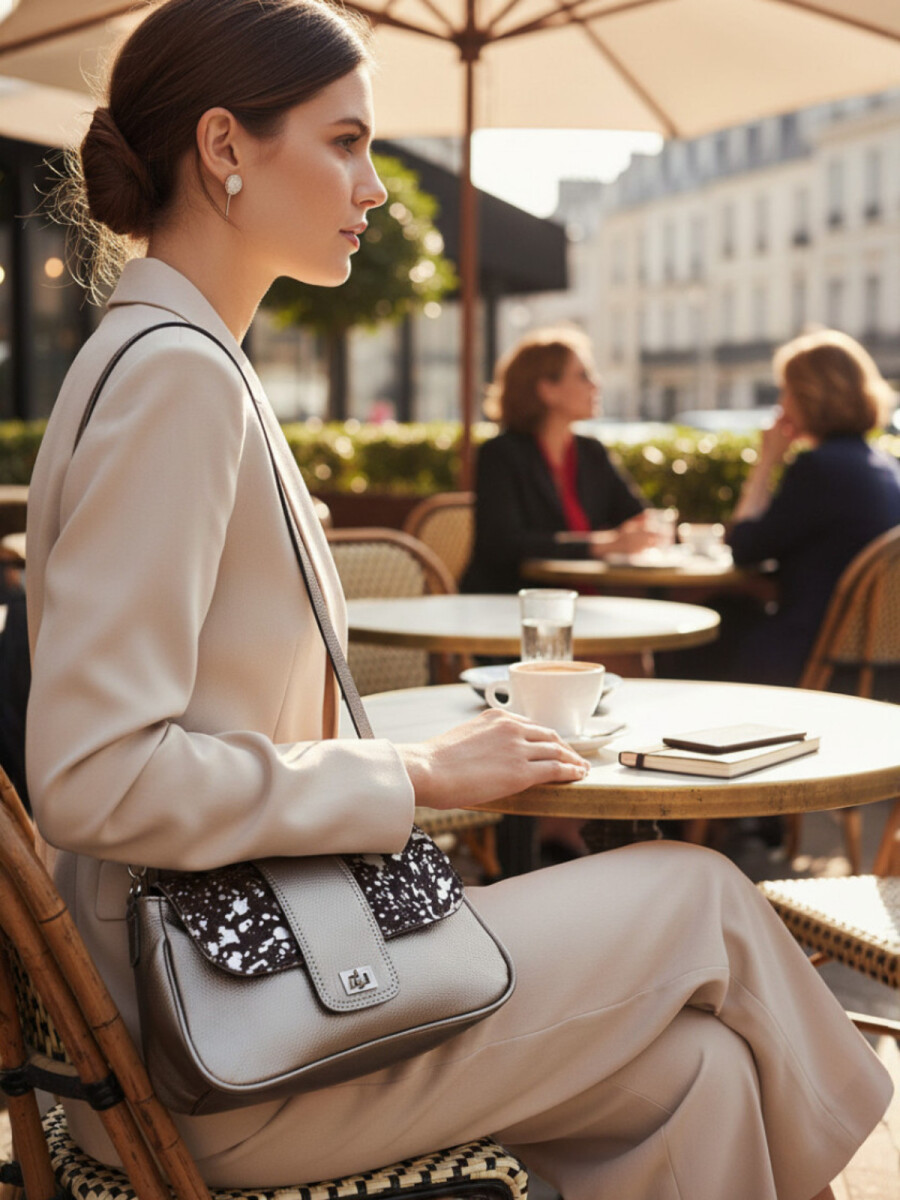 Cartera bandolera - Peltre 