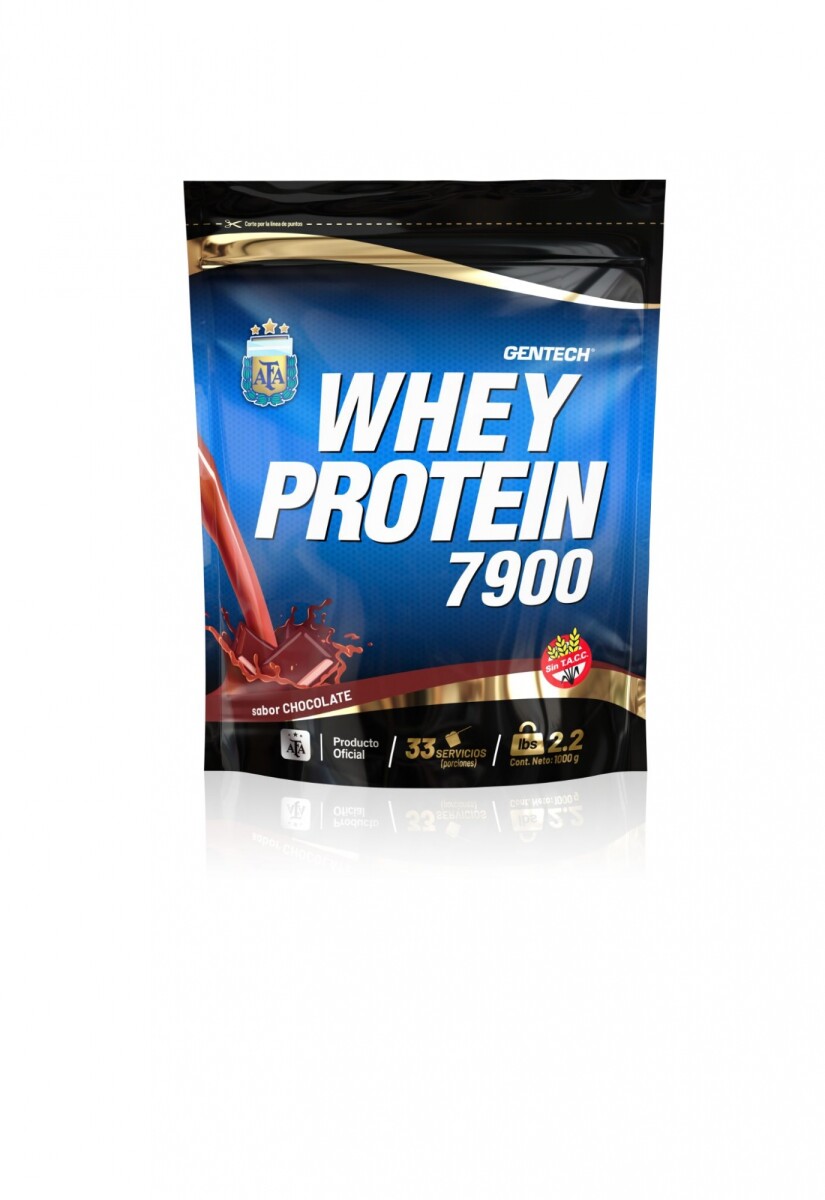 Gentech Suplemento En Polvo Whey Protein 1 kg - Chocolate 