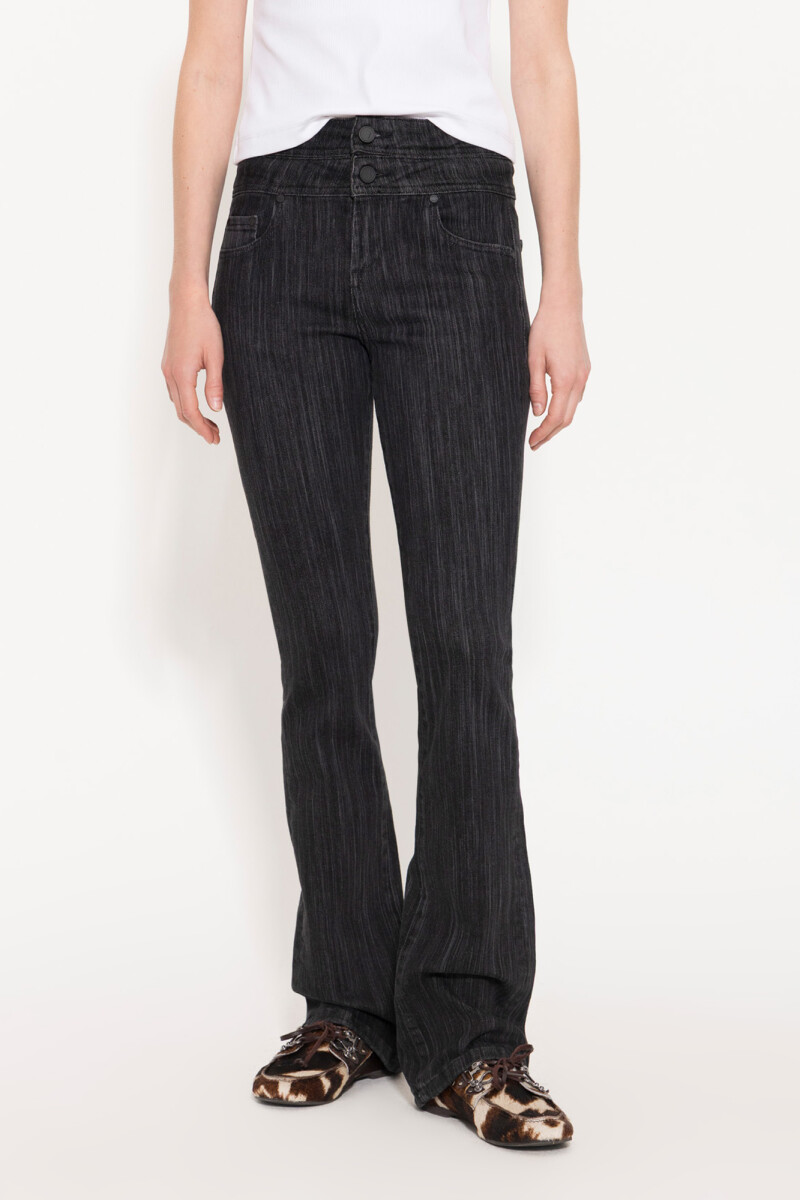 JEANS PHOEBE BLACK Negro