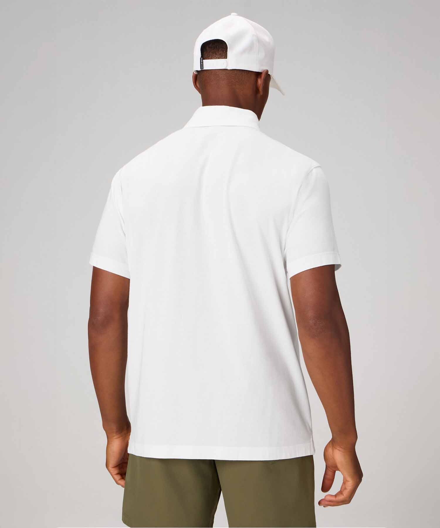 Polo Manga Corta The 24-7 Hombre Classic White