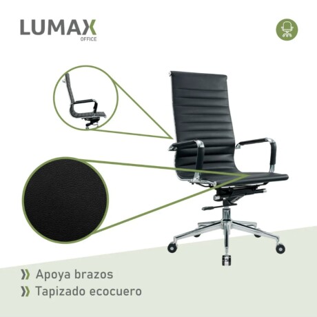 Silla Ejecutiva Ergonómica Lumax Modelo Tady Negro