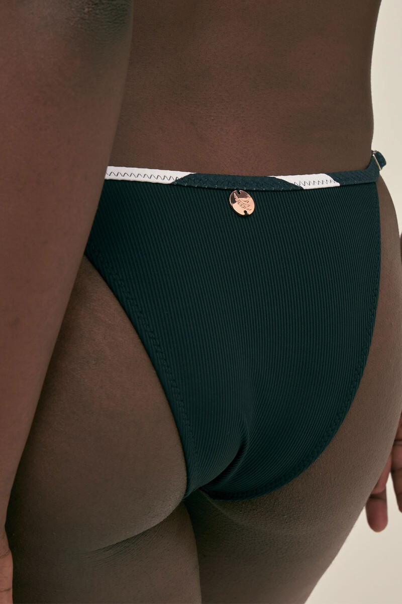 ABBY BOTTOM Black Rib