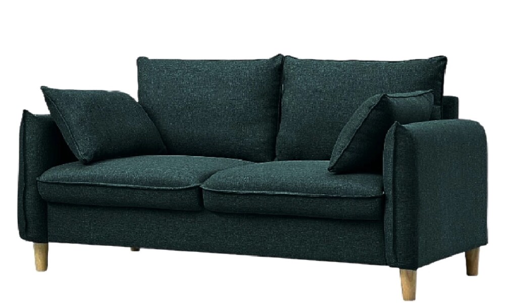 Sofa 3 cps BIG OSLO Verde Ingles