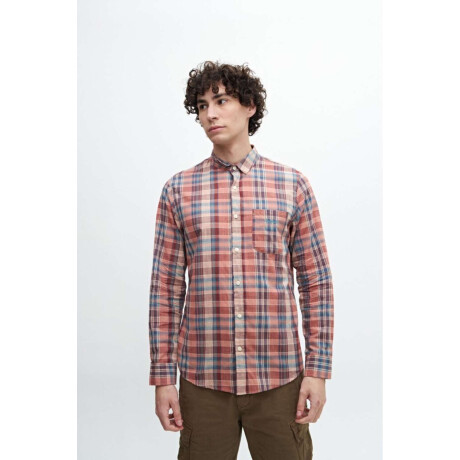 Camisa Tilas Ladrillo