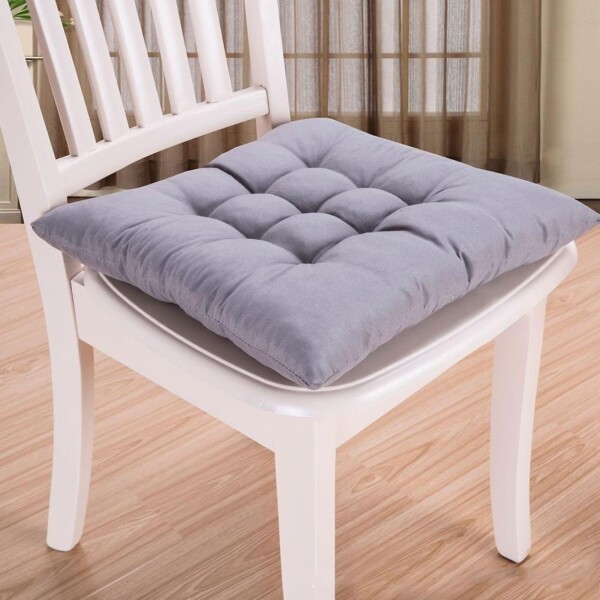 Almohadon Decorativo Poliester Algodón Super Cómodos X4 Color Variante Gris