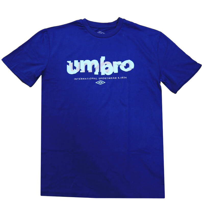 Remera de Hombre Umbro M/C Broke Azul