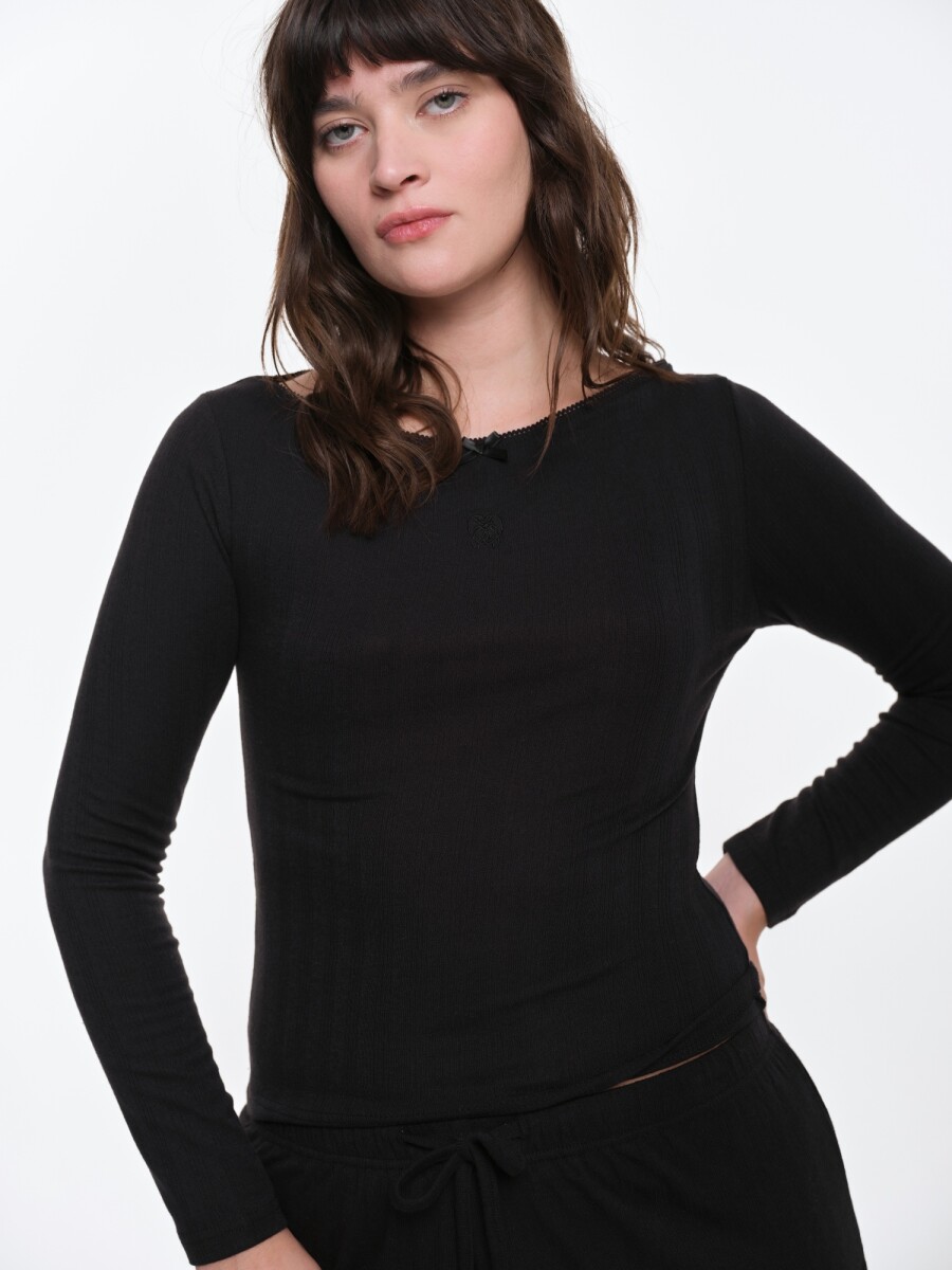 Remera Keswick - Negro 