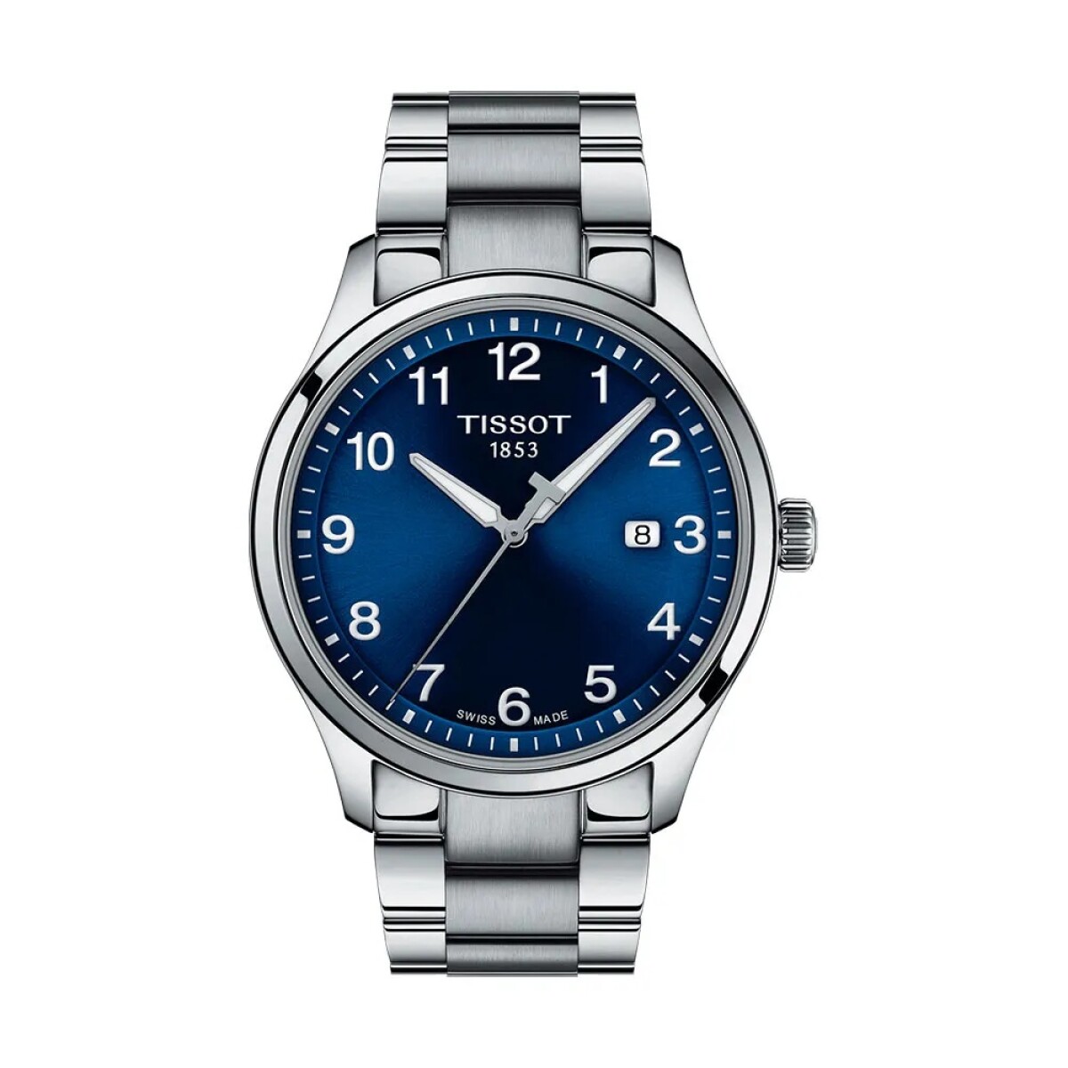Reloj Tissot Gent Xl Classic T1164101104700 Acero Plateado Para Hombre 