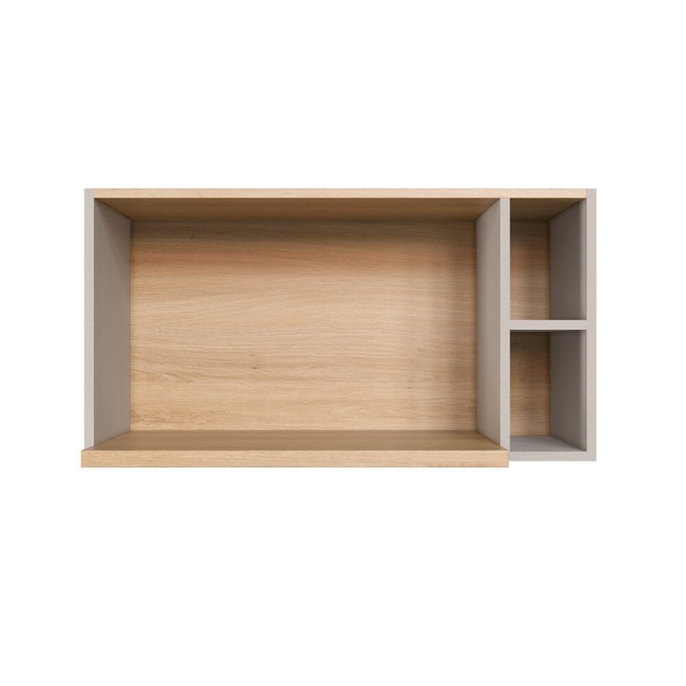 Aéreo Everest para horno 0,80 m Color: Carvalho/Panna Aéreo Everest Para Horno 0,80 M Color: Carvalho/panna