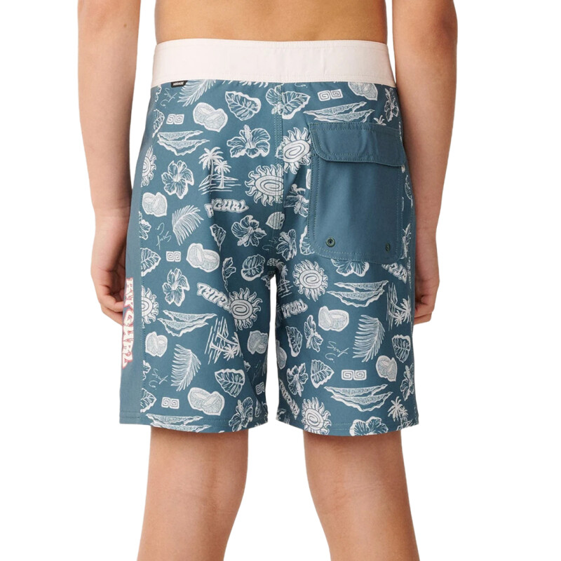 Short Rip Curl Surf Shack Elasto Niño - Celeste Short Rip Curl Surf Shack Elasto Niño - Celeste