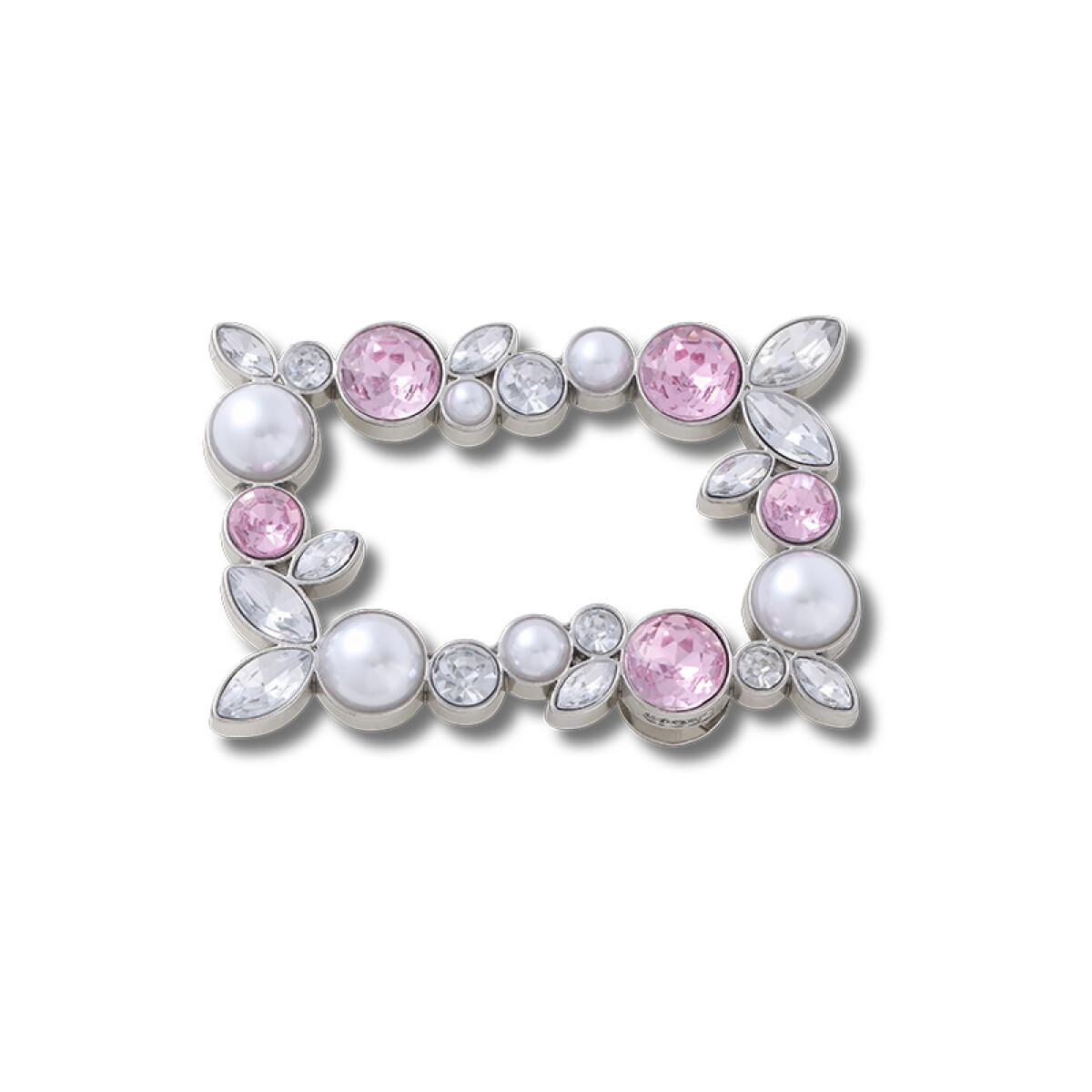 Jibbitz Charm™ Pink Pearl Gem Charm - Multicolor 