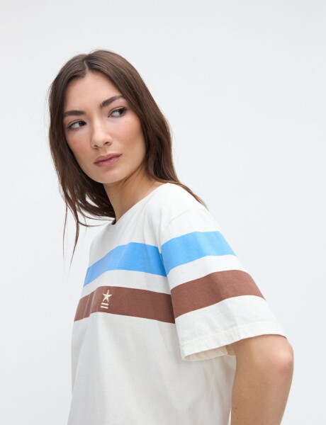 Remera Gaia Off white