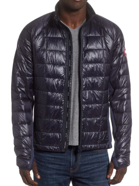 Canada Goose -Campera de nylon rellena de plumas, Hybridge lite Azul