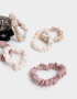 Skunzies Set por 10 Set De Scrunchies - Combinacion Multicolor