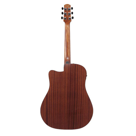 Guitarra Electro Acústica Ibanez Aad50cetcb Transparent Charcoal Burst Guitarra Electro Acústica Ibanez Aad50cetcb Transparent Charcoal Burst