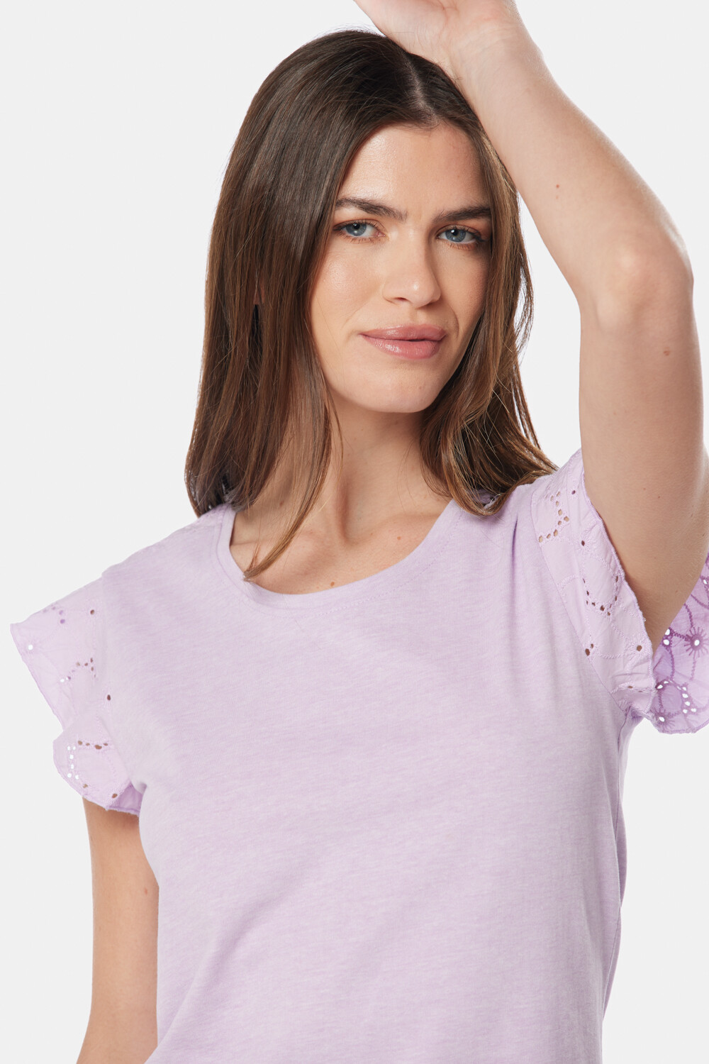 REMERA LISA Lila