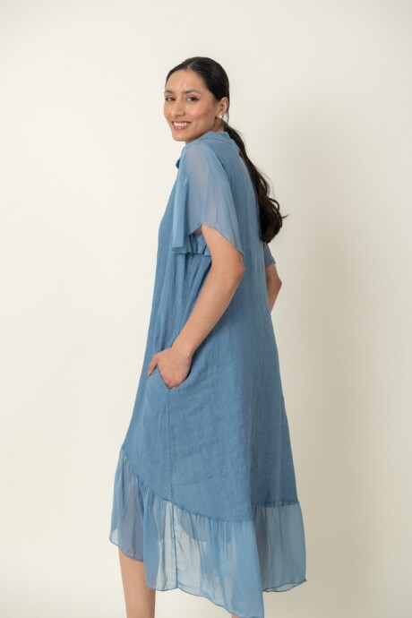 VESTIDO ANEMONA Baby blue