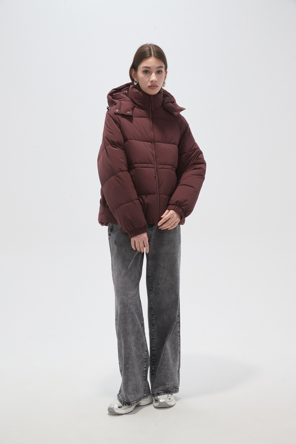 Campera Calda Cereza Oscuro