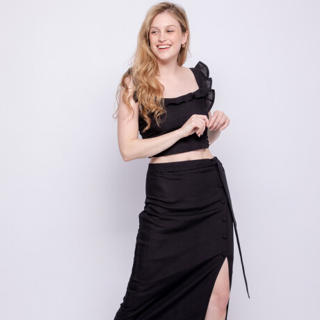 FALDA ALAVA Negro