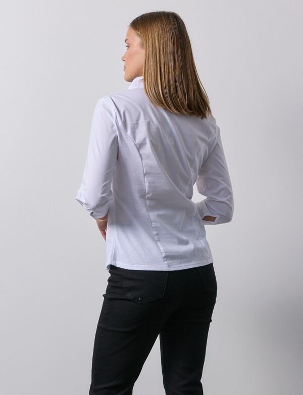 Camisa Tablitas BLANCO