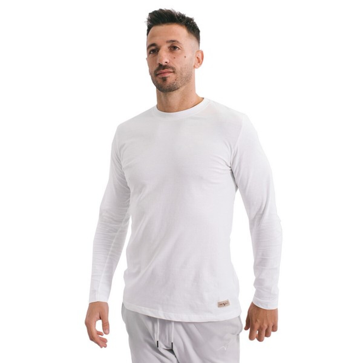 Remera Muvem Crew de Hombre - WMU21017 - Blanco 