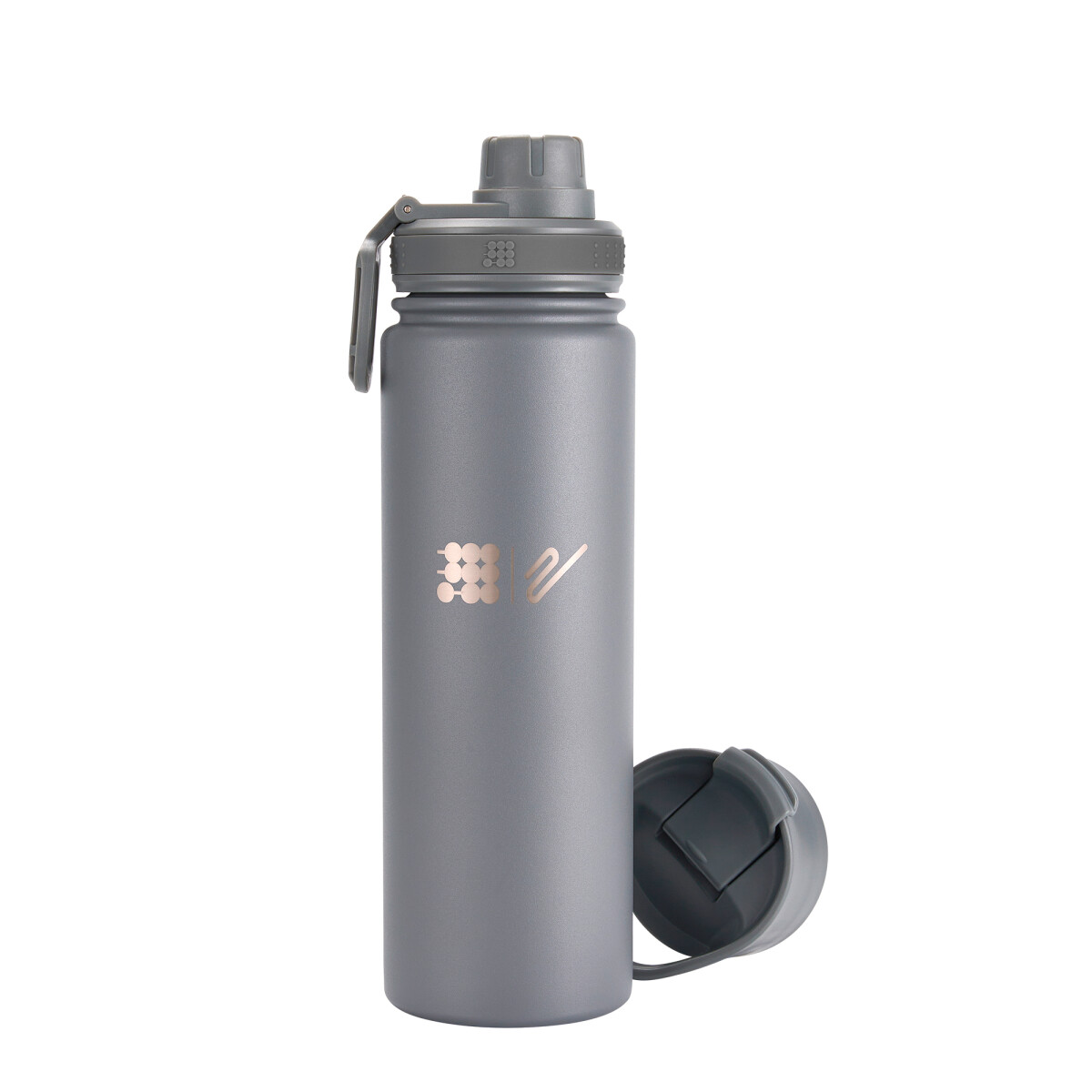 Botella Agua 24 Oz Unisex - Gris 