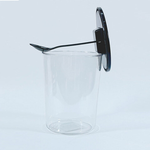Frasco contenedor hermético con cuchara 750ml Frasco Contenedor Hermético Con Cuchara 750ml