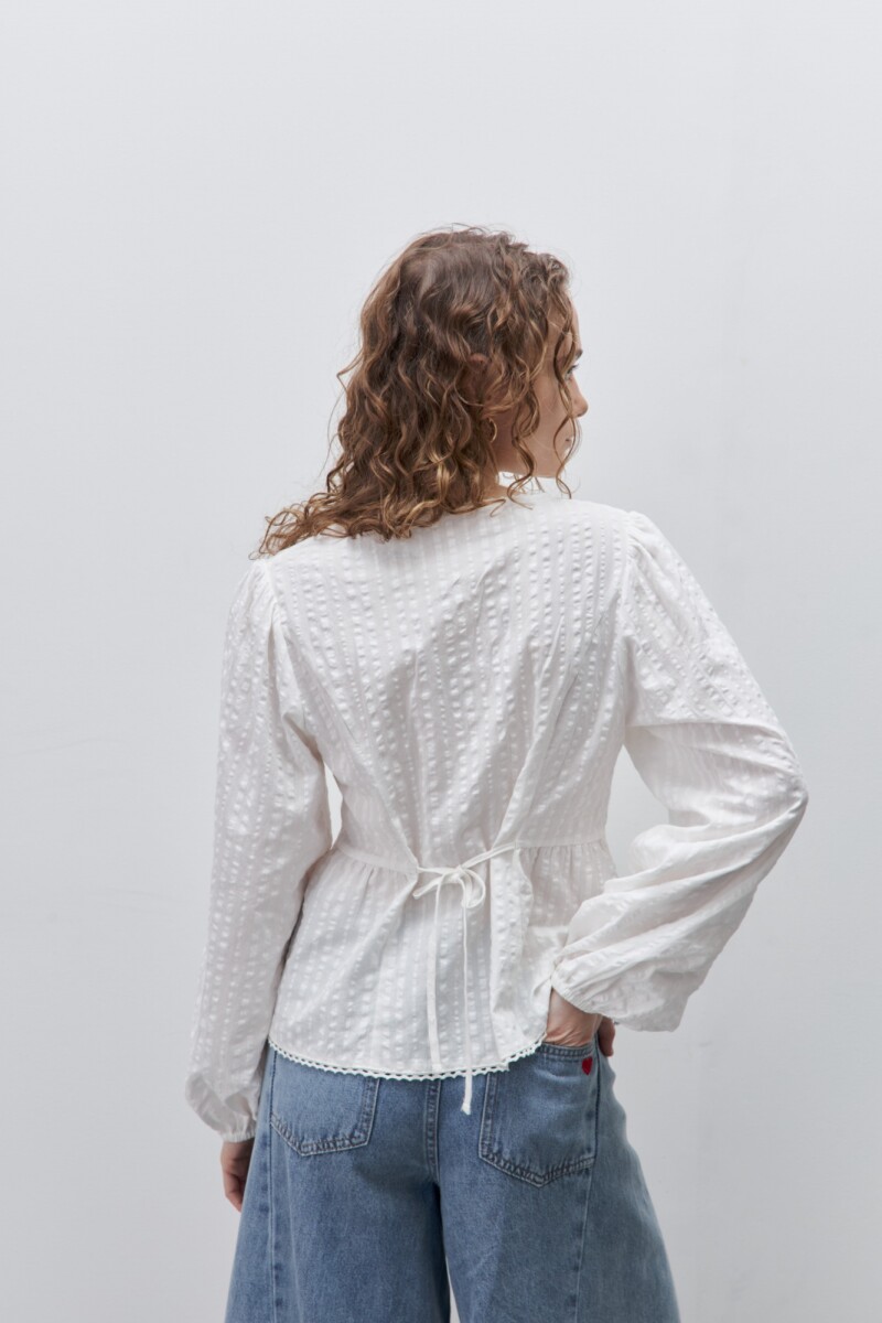 CAMISA MILS Blanco