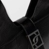 Bolso Signature en cuero charol Negro
