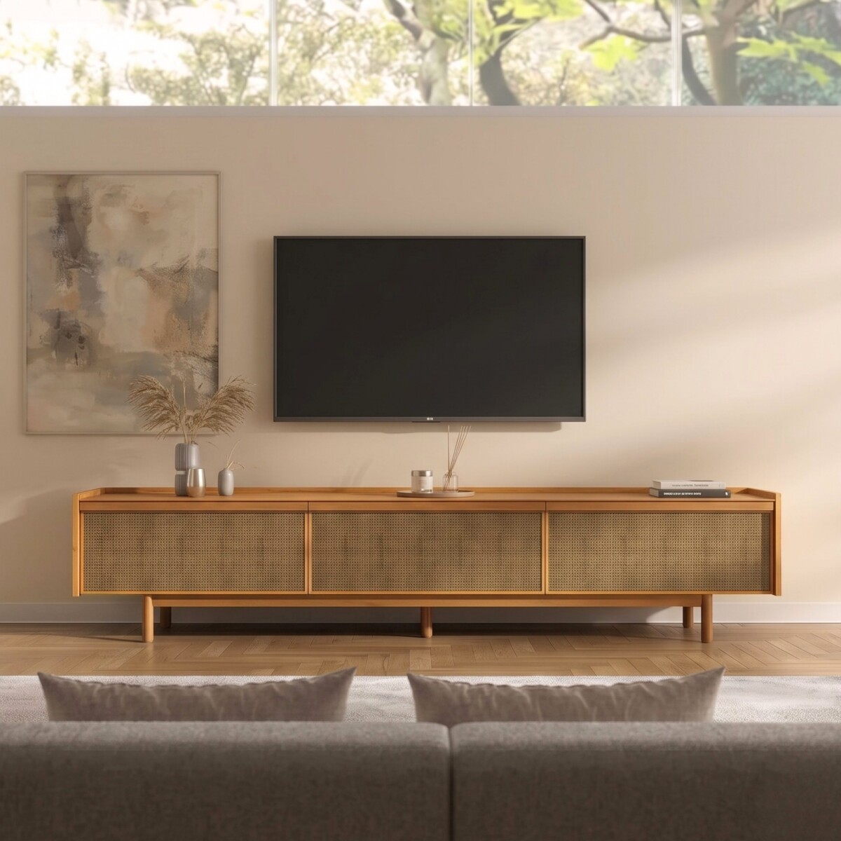 Rack para TV Dune 2.2 - Linea Manhattan - Natural 