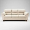 SOFA 3 CUERPOS MODELO ALIAS - 100 % EN CUERO - COLOR PERLA MATE SOFA 3 CUERPOS MODELO ALIAS - 100 % EN CUERO - COLOR PERLA MATE