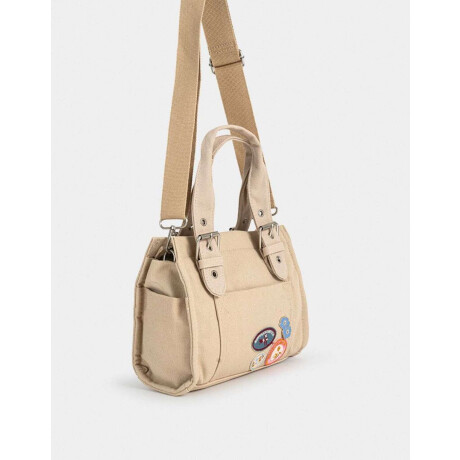 Cartera City Marron Beige