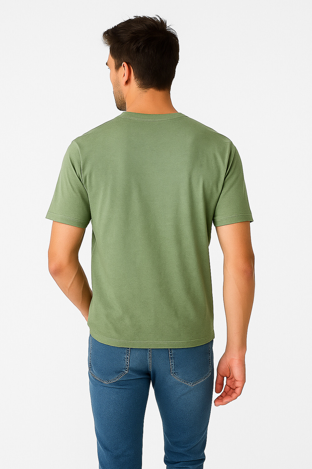 Remera Memen Verde Oliva